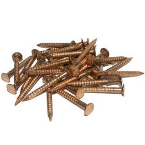 Silicon Bronze Flat Head Anular Ring Nail .